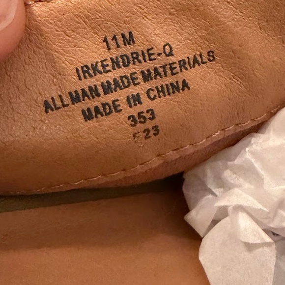 Indigo Rd. Kendrie Taupe Woven Cutout Mules Women’s Size 11M NEW NWT - Picture 8 of 8